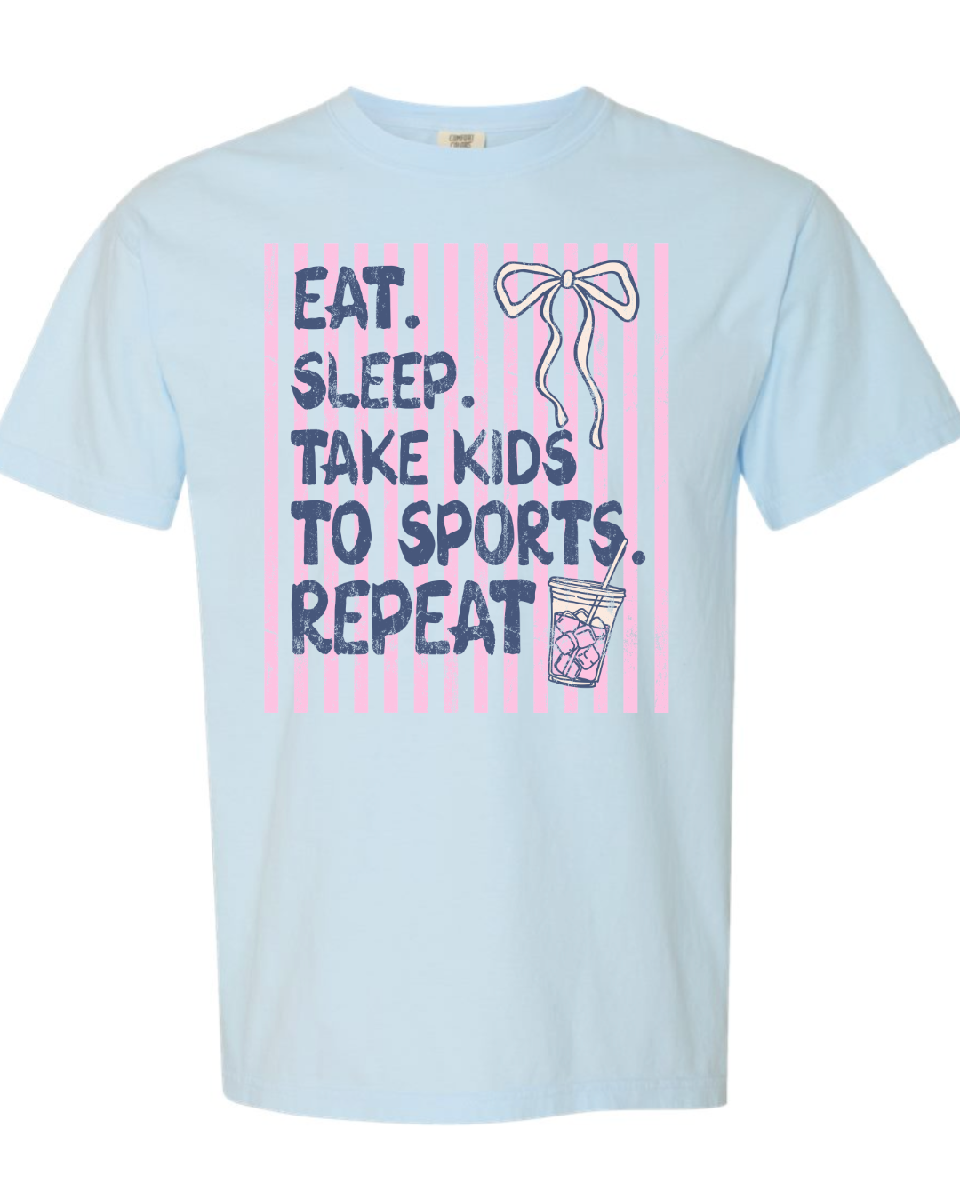 Eat, Sleep, Sports Graphic Tee - FINAL SALE