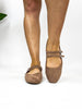 Corky's Walnut Faux Suede Own It Flats