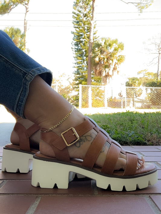 Corky's Cognac Fisher Shoes
