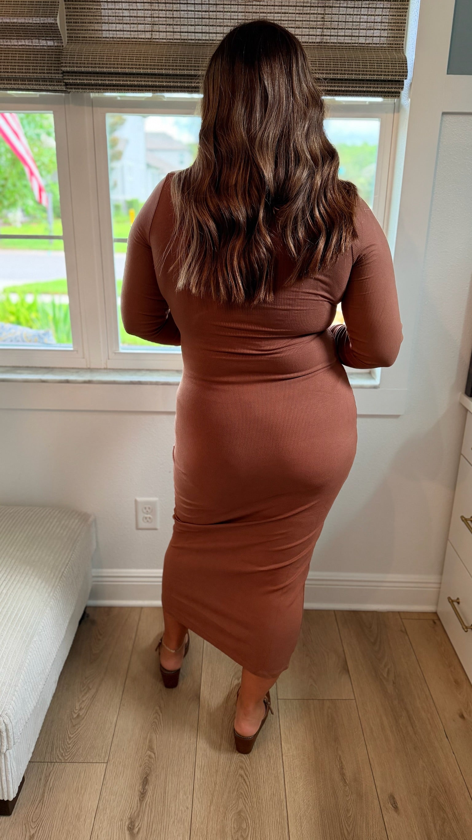 Toasted Maple Dress