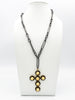 Tova The Madonna Necklace in Metallic Gold - FINAL SALE