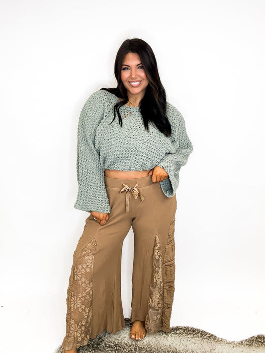 Cocoa Lace Pants