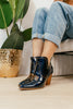 Corky's Teal Patent Smoke Show Boots