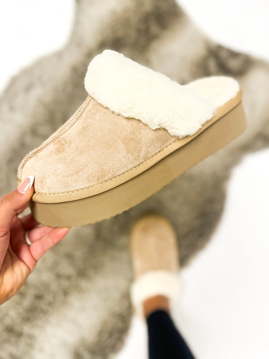 Corky's Camel Faux Suede Cuddle Up Boots