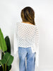 Free Spirit Bell Sleeve Top in White
