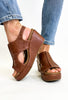 Corky's Bourbon Carley Covered Cork Sandals