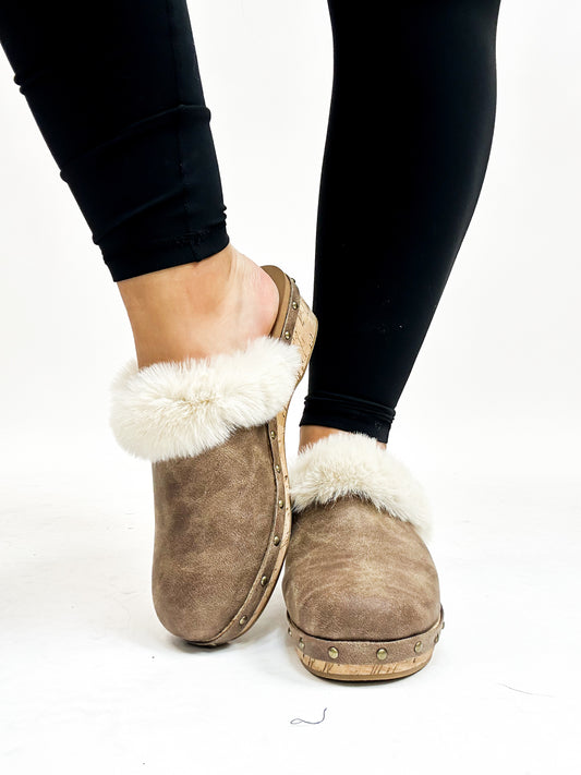 Corky's Tan Just Fur Fun Shoes FINAL SALE