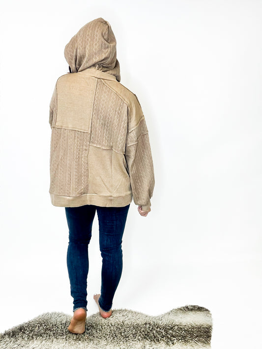 Toasted Mocha Hooded Sweater