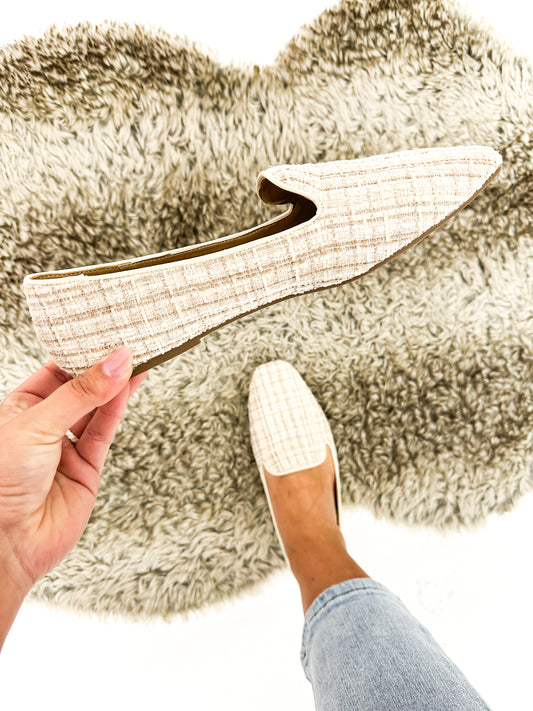 Corky's Sand Tweed Goody 2 Shoes Flats