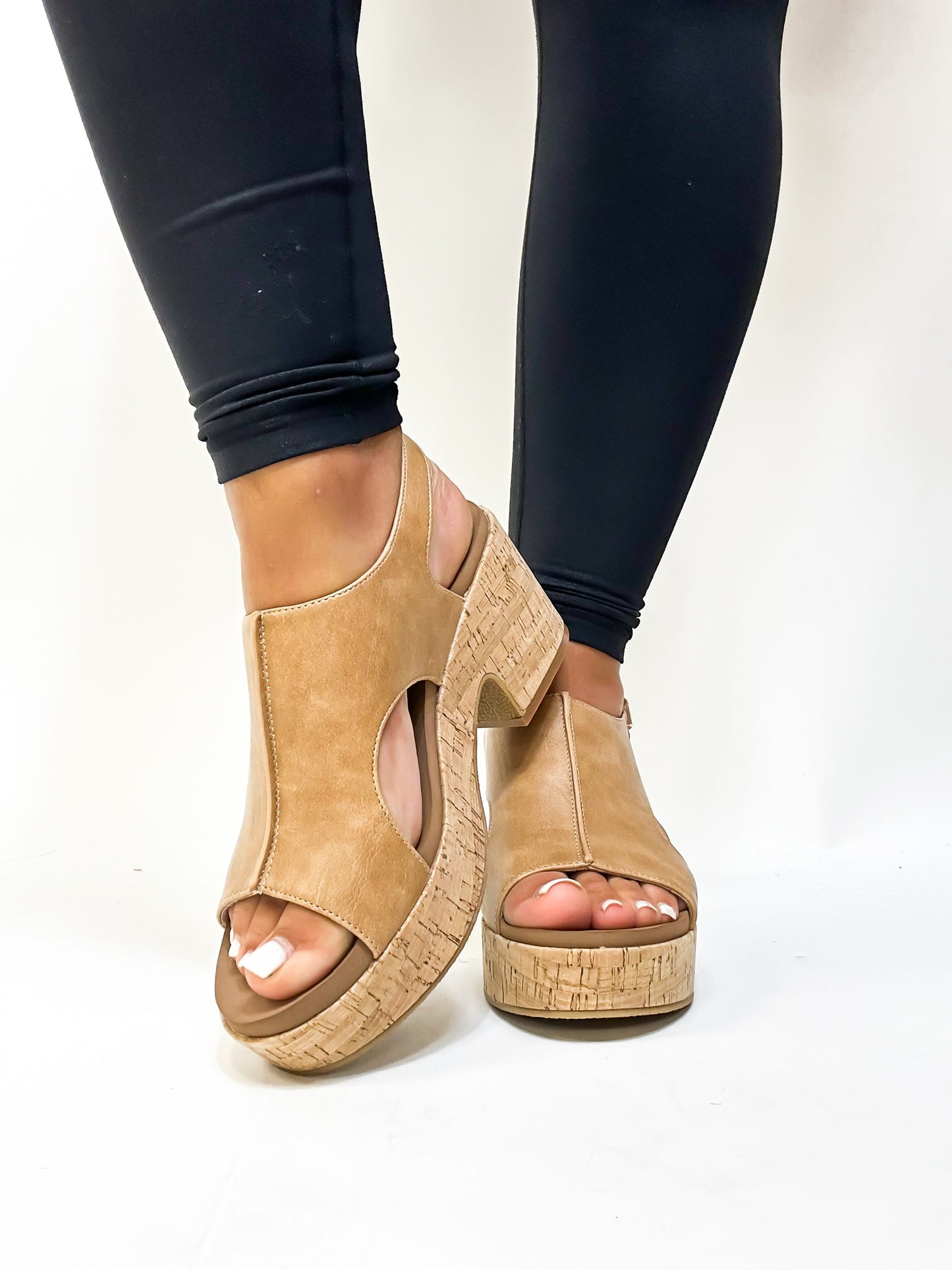 Corky's Caramel Miss Carley Sandals