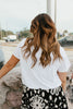 Street Chic Bubble Tee In Ivory