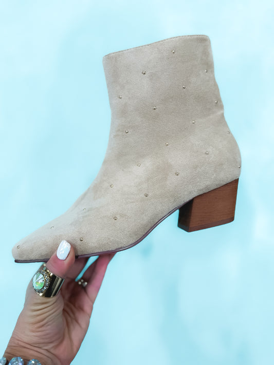 Presale: Corky's Sand Faux Suede Such a Tease Boots