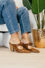 Corky's Cognac Knot Gonna Happen Shoes