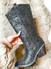 Corky's Wide Calf Black Rhinestones Glitzy Boots