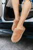 Corky's Tan Comfy Slippers