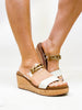 Corky's Clear White Nightcap Sandals