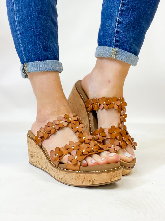 Corky's Cognac Mic Drop Sandals