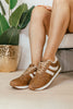 Corky's Washed Cognac Jet Lag Sneakers