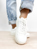 Corky's White Pregame Sneakers FINAL SALE