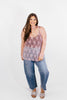 Lace Obsession Top in Pink - Reg/Curvy