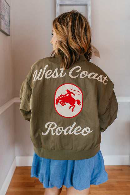 Howdy Honey Jacket In Army Green