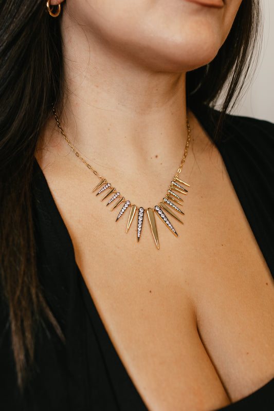 Spike Statement Necklace