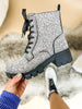 Corky's Clear Rhinestones Mood Boots