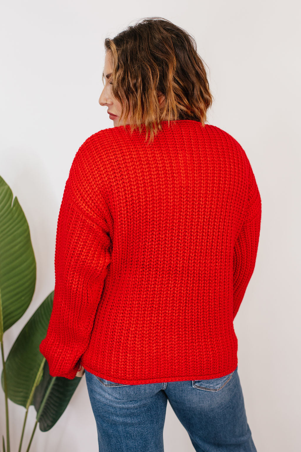 Cherry Pop Chunky Cardigan