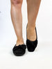 Corky's Black Faux Suede Sugar Rush Flats