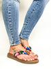 Corky's Floral Ripple Flip Flops FINAL SALE