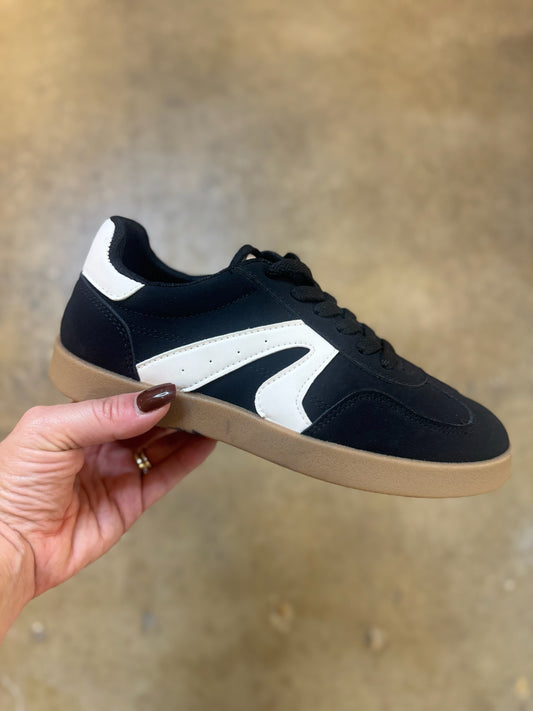 Presale: Very G Black Retro Sneakers