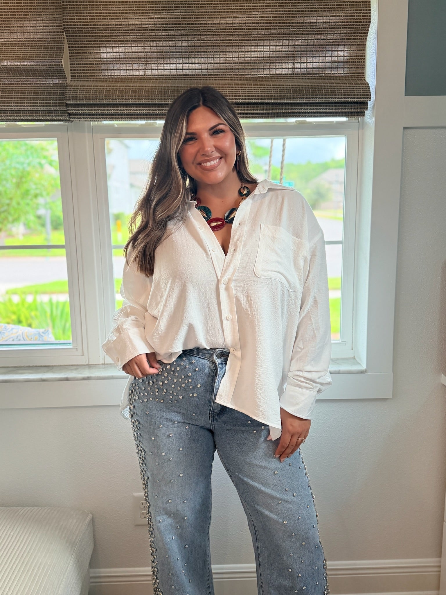 Barefoot Button Down Top