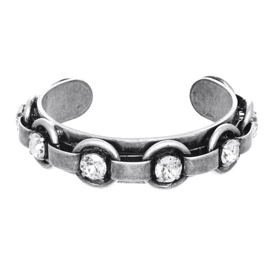 Tova Henley Cuff in Silver - FINAL SALE