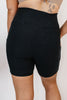 Staple Piece Biker Shorts In Black - Reg & Curvy
