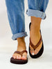 Corky's Cognac Summer Plans Flip Flops