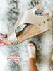 Corky's Champagne Crystals Carley Sandals