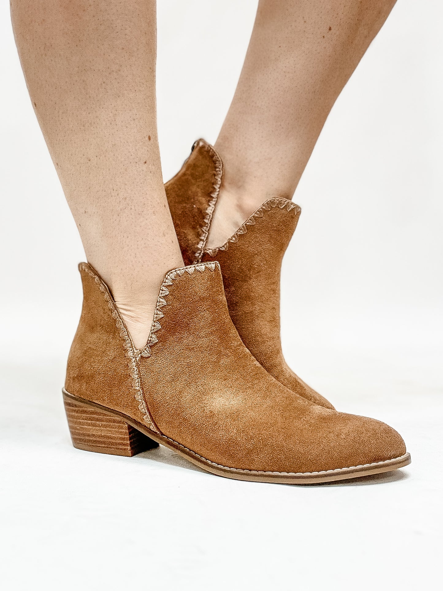 Bottes Spice It Up en faux daim tabac de Corky