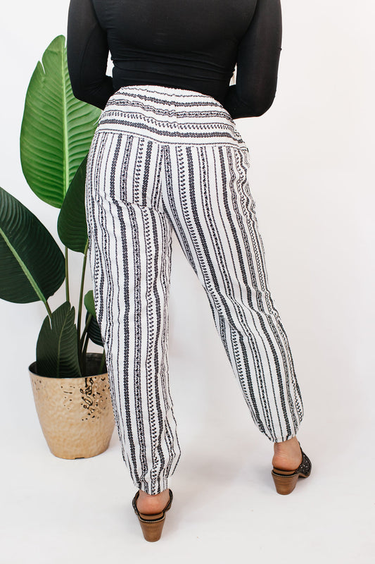 Black Out Lines Pants
