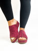 Corky's Burgundy Take Notes Shoes