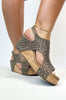 Corkys Bronze Woven Carley Sandals - FINAL SALE