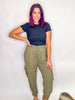 Olive Grove Pants - Reg/Curvy-FINAL SALE