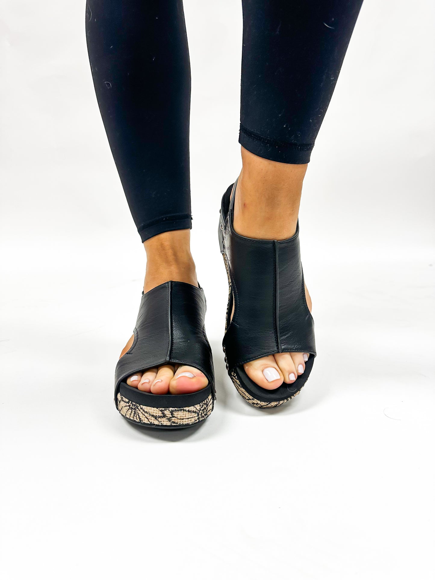 Corky's Black Combo Volta II Sandals