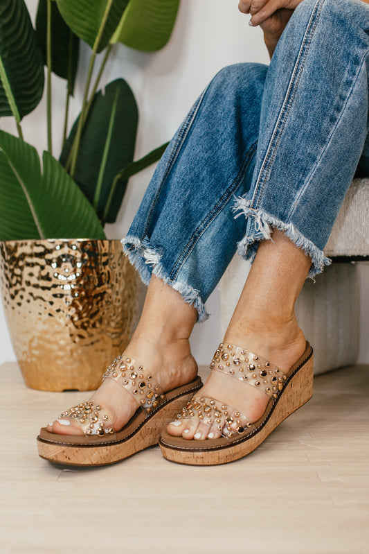 Corky's Clear Bad Habit Sandals