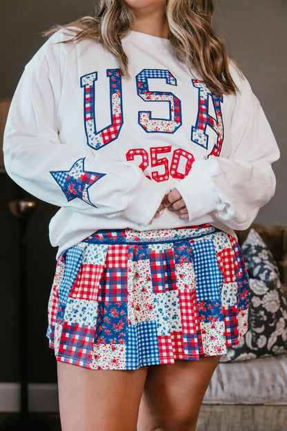 Firecracker Floral Sweater