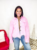 Black Friday Deal: Corded Classic Jacket in Hot Pink