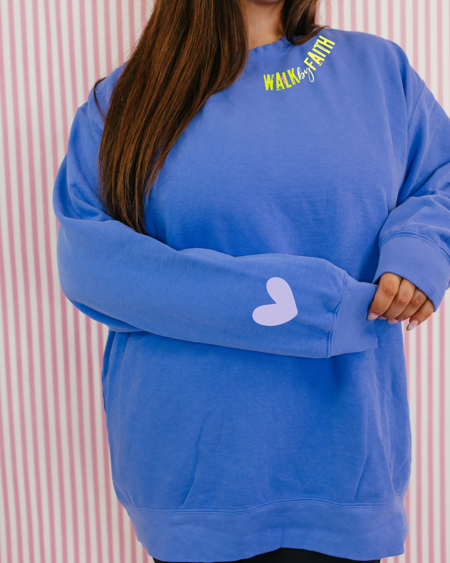 Even When I Cannot See Graphic Pullover - FINAL SALE