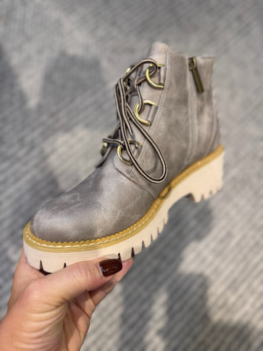 Presale: Corky's Light Grey Trail Ride Boots