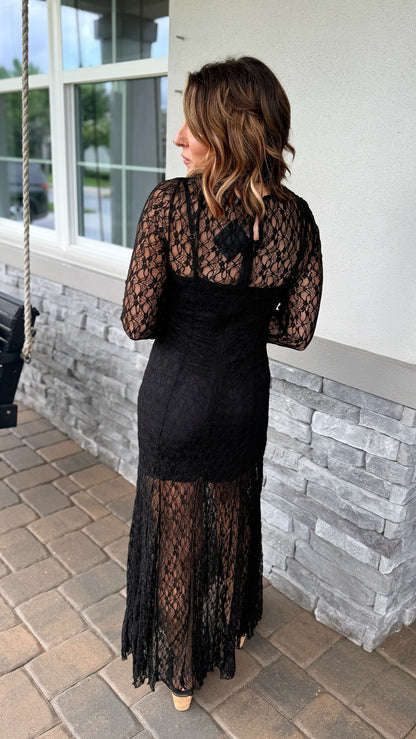 Black Rose Dress