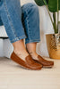 Corky's Cognac Pebble Penny For Your Thoughts Shoes