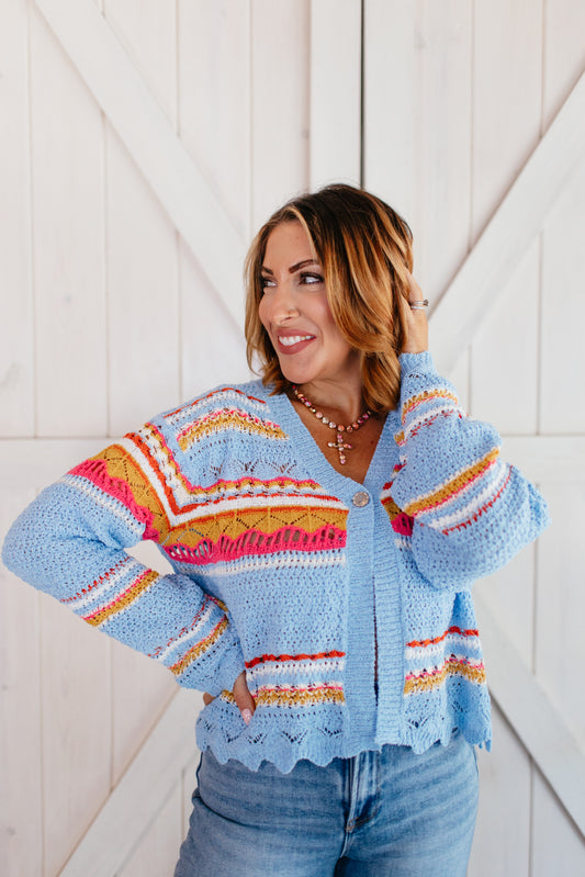 Wave Whisper Cardigan